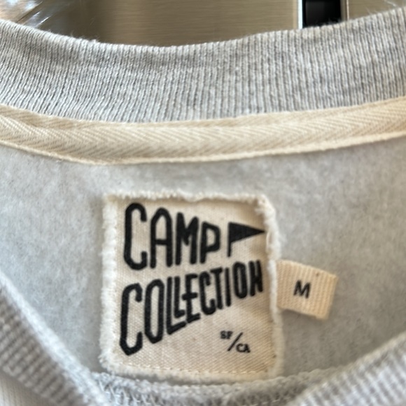 EUC Camp Collection Telluride Retro Striped Sweatshirt 🌈 😎 - Picture 4 of 8